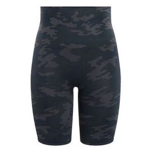 Spanx Look at Me Now Bike Short black camo medium